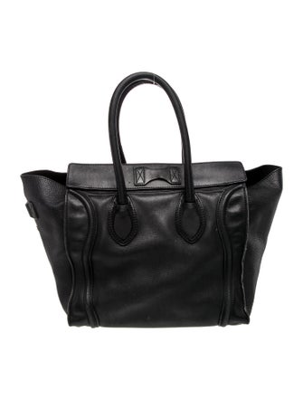 Celine Leather Luggage Mini