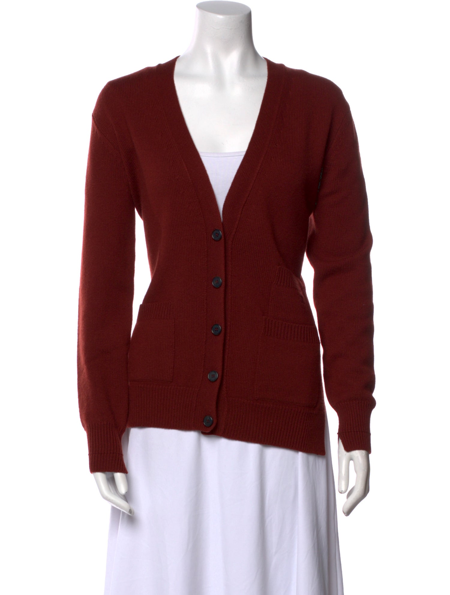 Celine Cashmere V-Neck Sweater