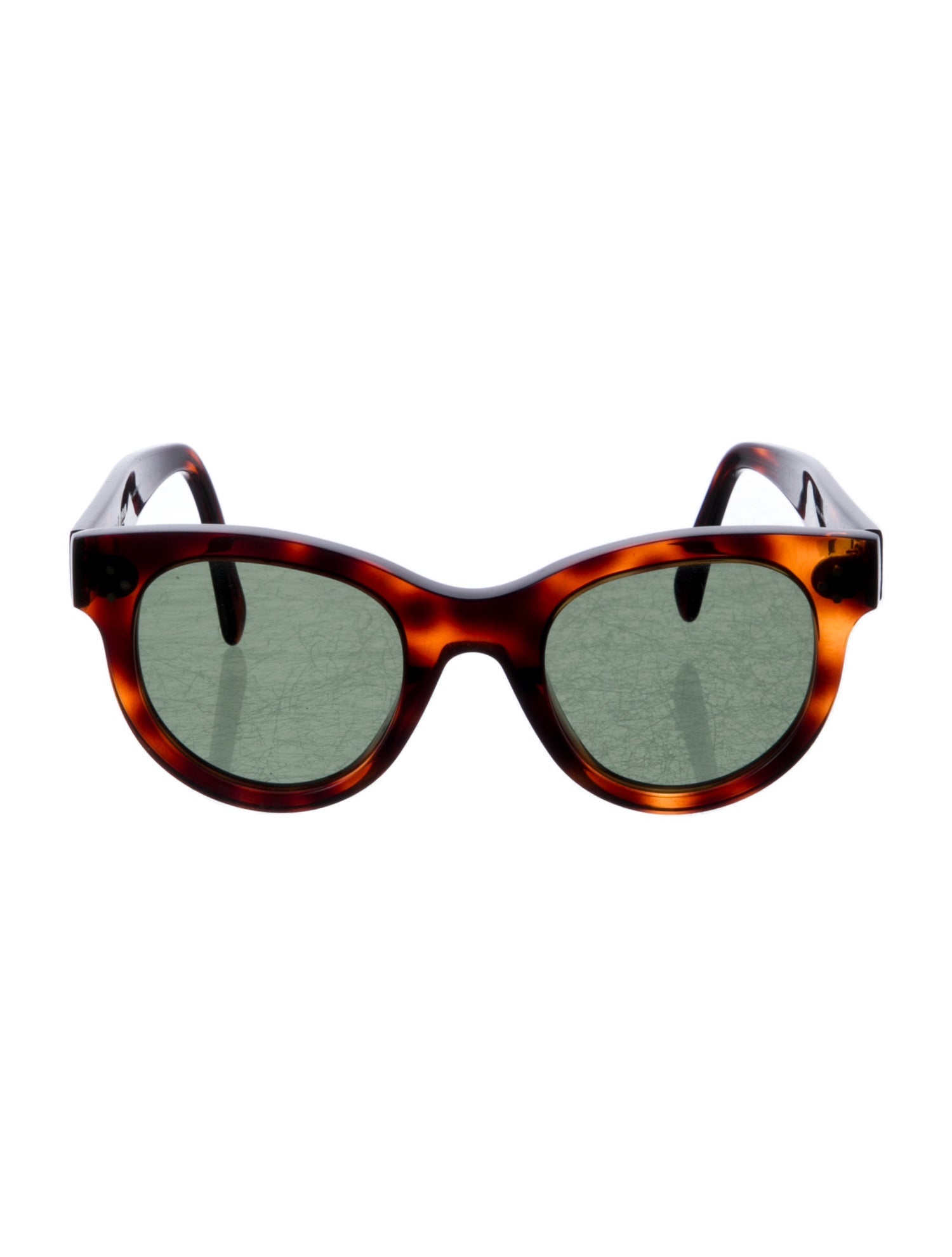 Celine Round Tinted Sunglasses