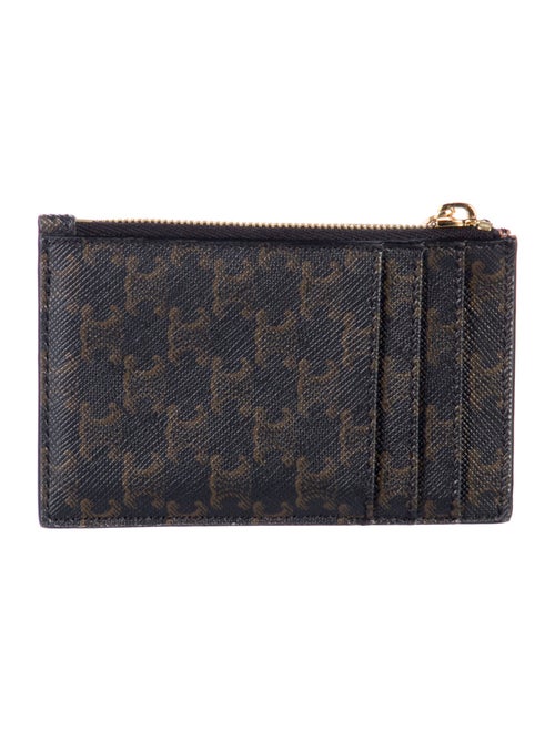 Celine 2022 Zipped Card Holder Wallet