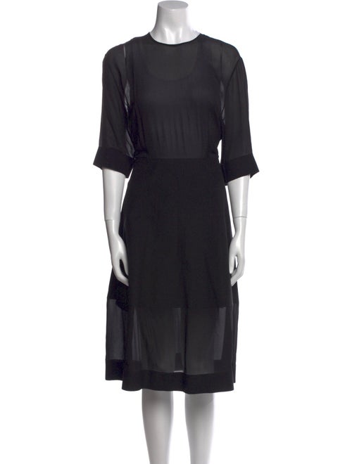 Celine Silk Midi Length Dress