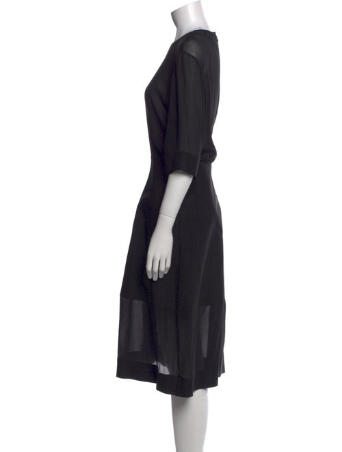 Celine Silk Midi Length Dress
