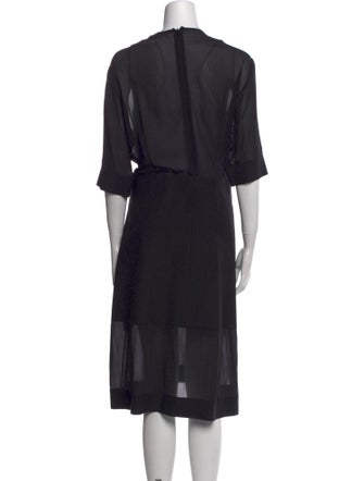 Celine Silk Midi Length Dress