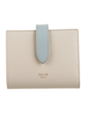 Celine 2022 Leather Compact Wallet