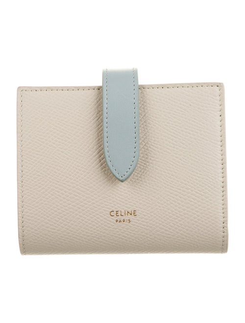 Celine 2022 Leather Compact Wallet