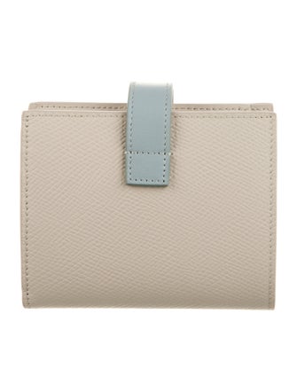 Celine 2022 Leather Compact Wallet