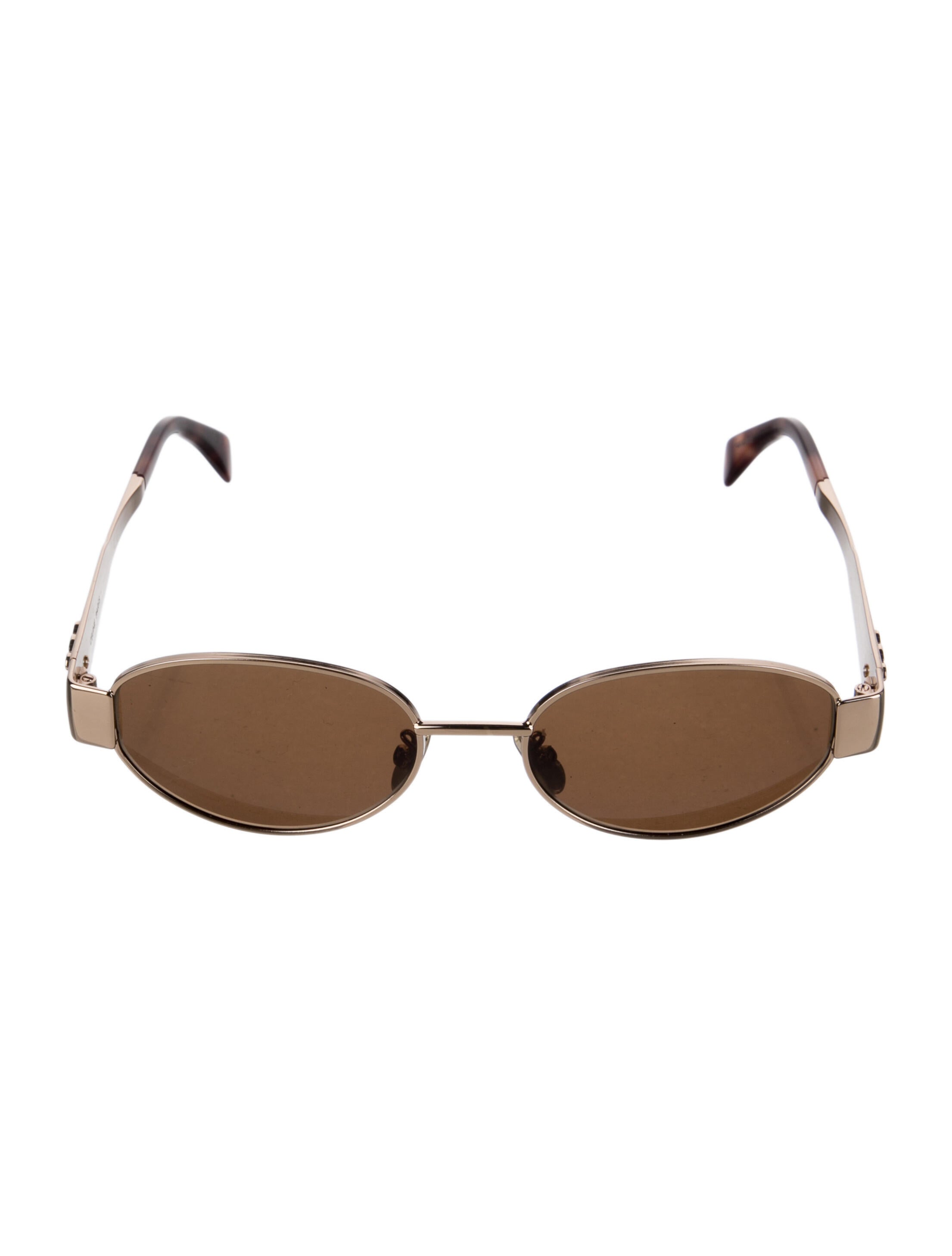 Celine Round Tinted Sunglasses