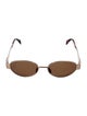 Celine Round Tinted Sunglasses