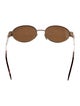 Celine Round Tinted Sunglasses