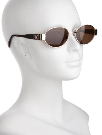 Celine Round Tinted Sunglasses