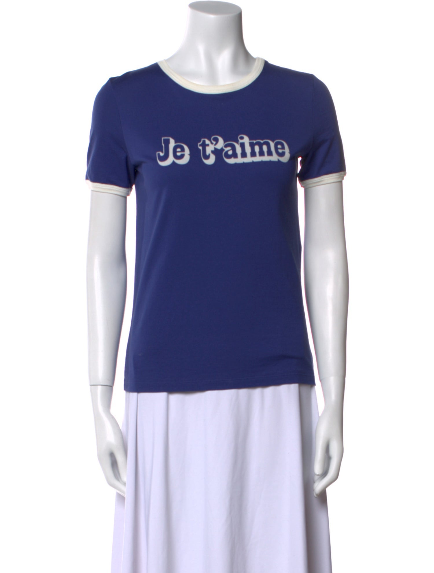 Celine Graphic Print Crew Neck T-Shirt