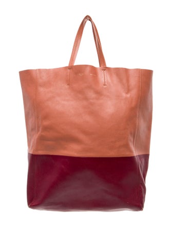 Celine Leather Vertical Cabas