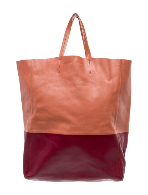 Celine Leather Vertical Cabas