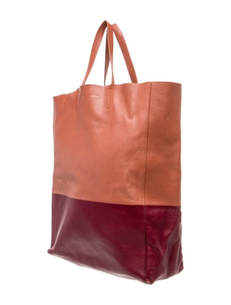 Celine Leather Vertical Cabas