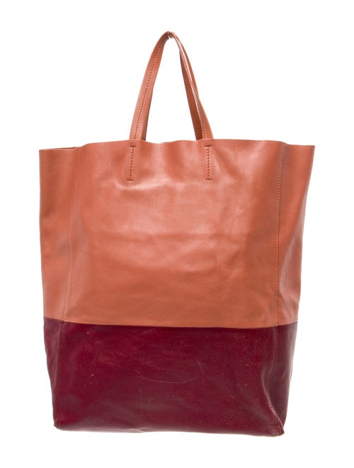 Celine Leather Vertical Cabas