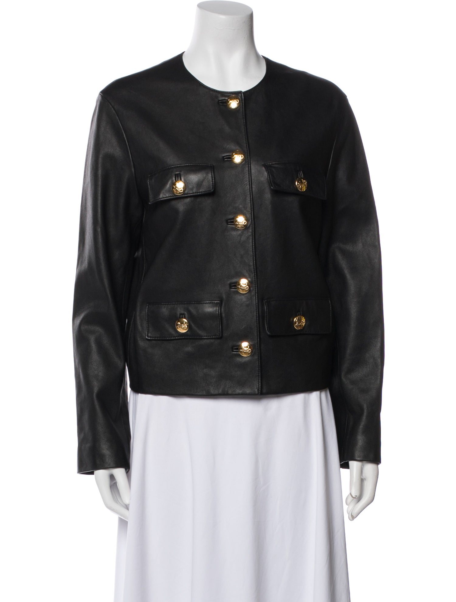 Celine Leather Biker Jacket w/ Tags