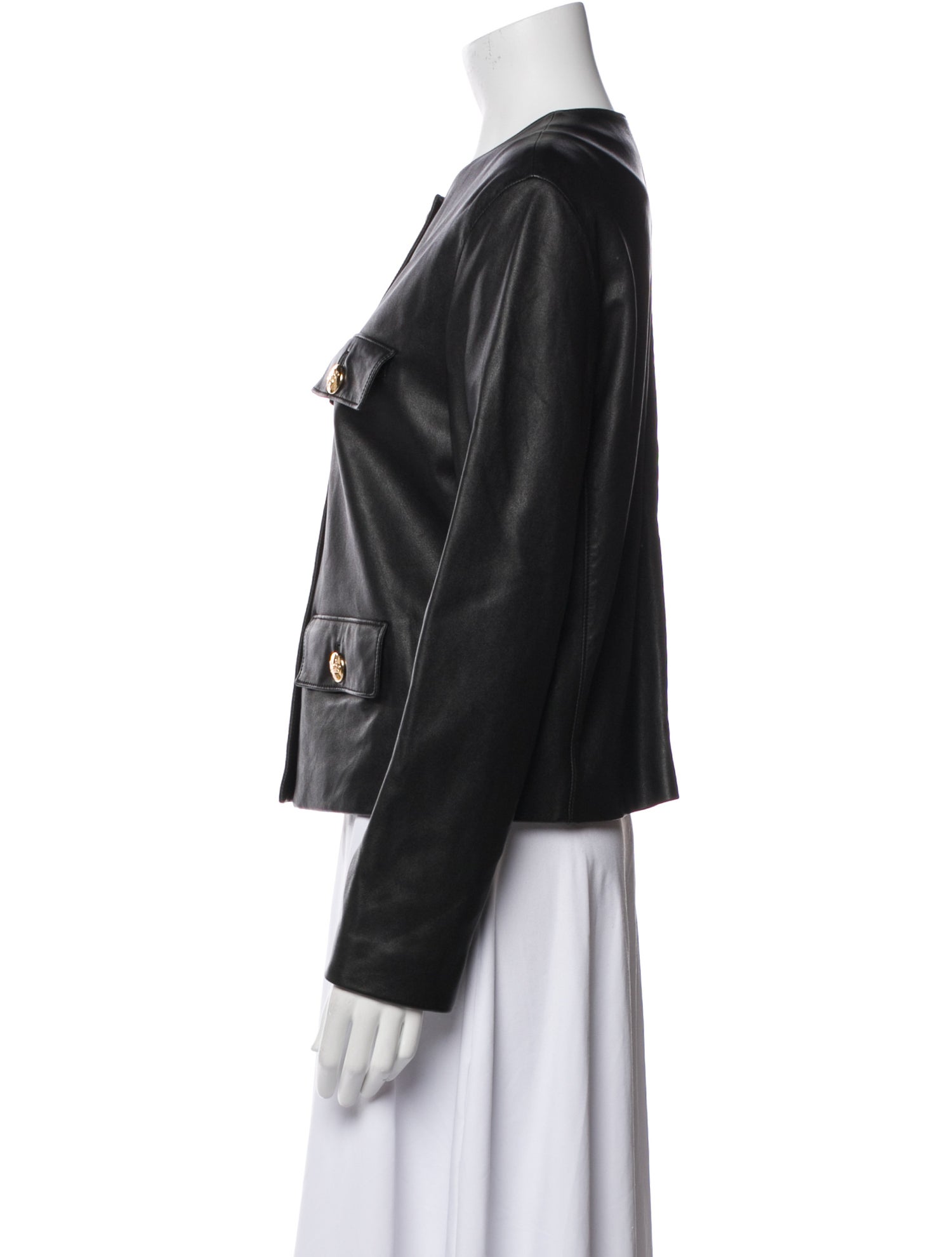 Celine Leather Biker Jacket w/ Tags