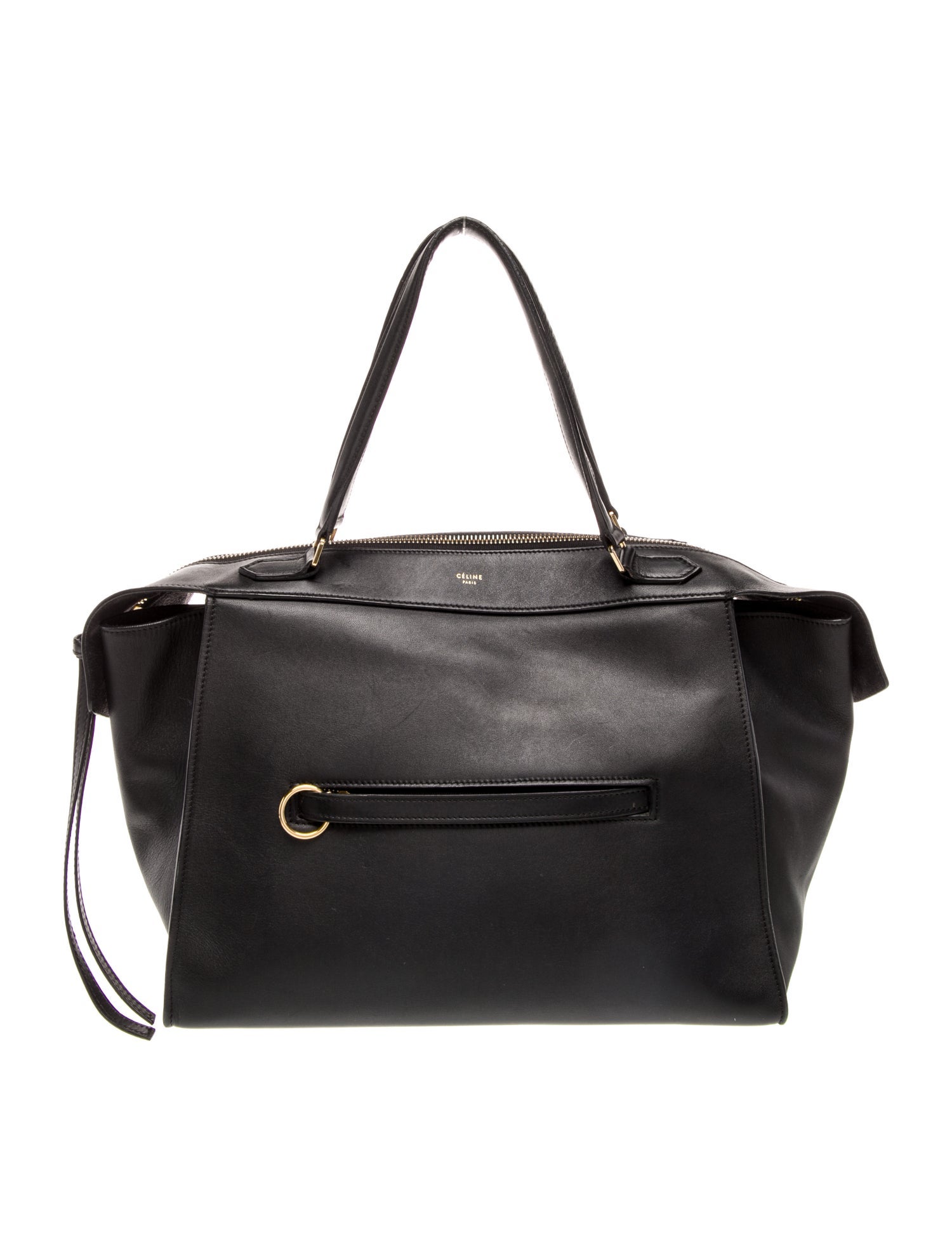 Celine Leather Ring Medium