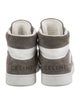 Celine Suede Colorblock Pattern Sneakers