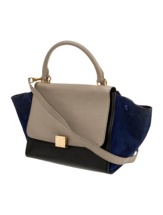 Celine Leather Trapeze Mini