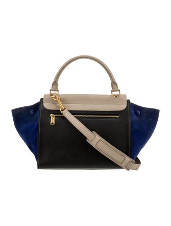 Celine Leather Trapeze Mini