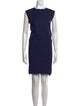 Celine Crew Neck Knee-Length Dress