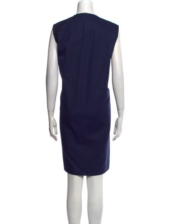 Celine Crew Neck Knee-Length Dress