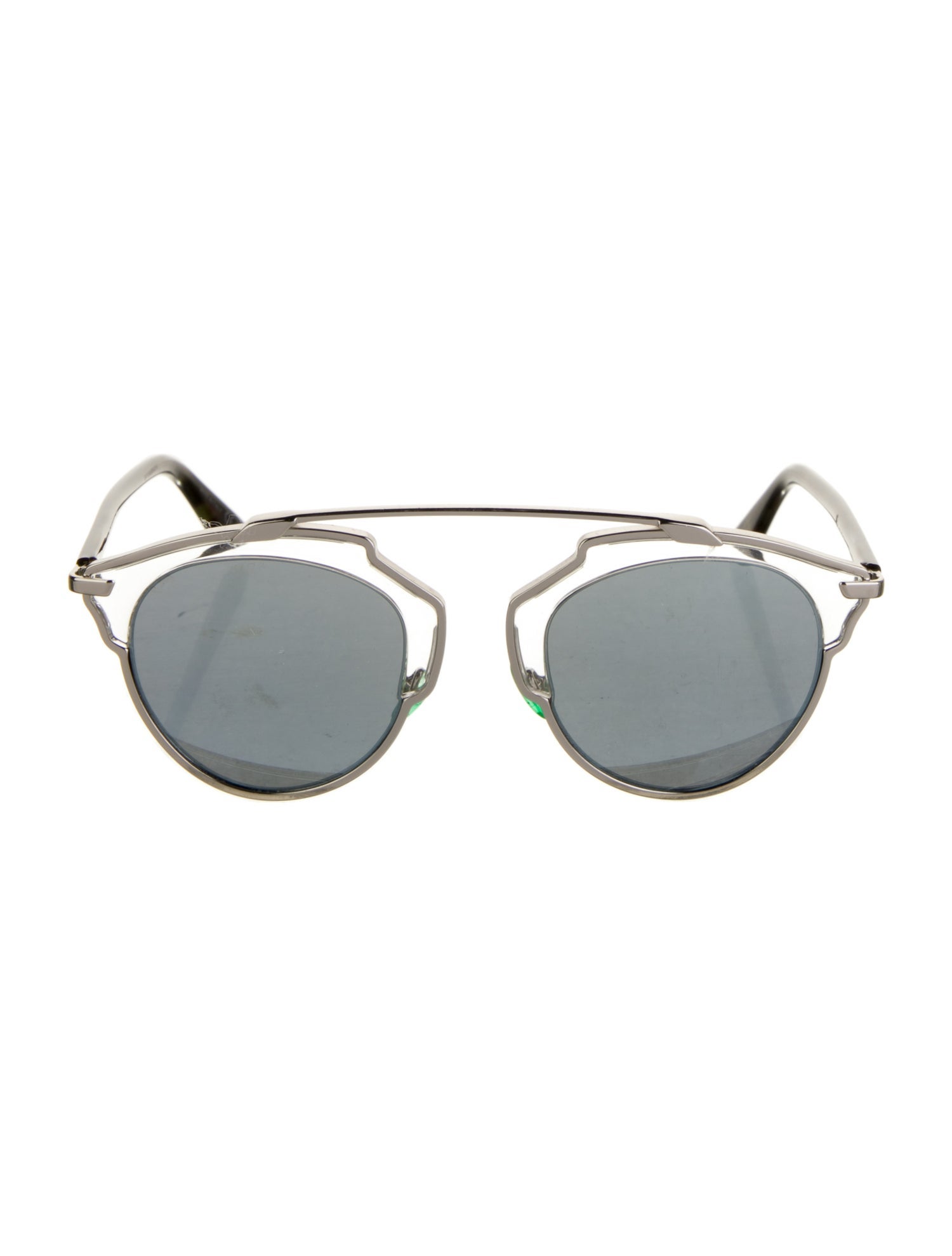 Christian Dior Aviator Tinted Sunglasses