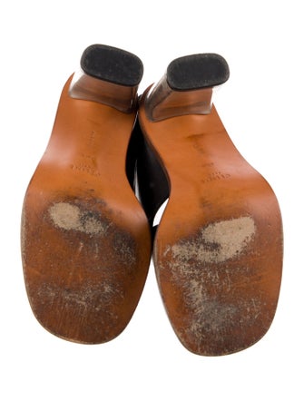 Celine Leather Slingback Sandals