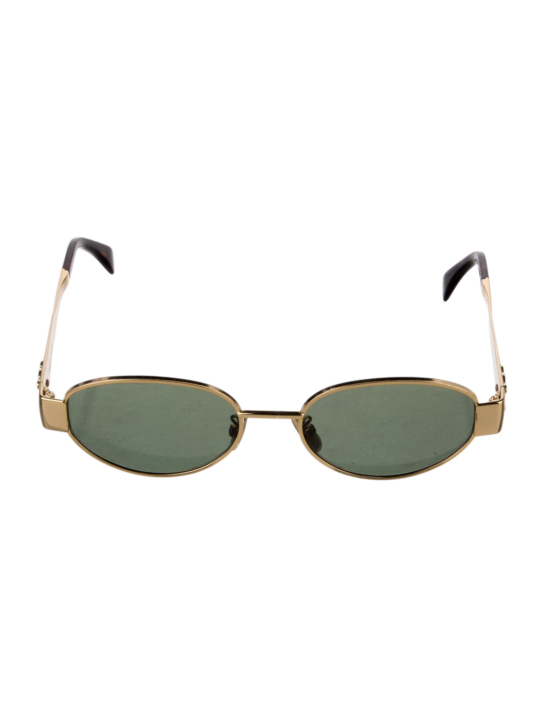 Celine Round Tinted Sunglasses