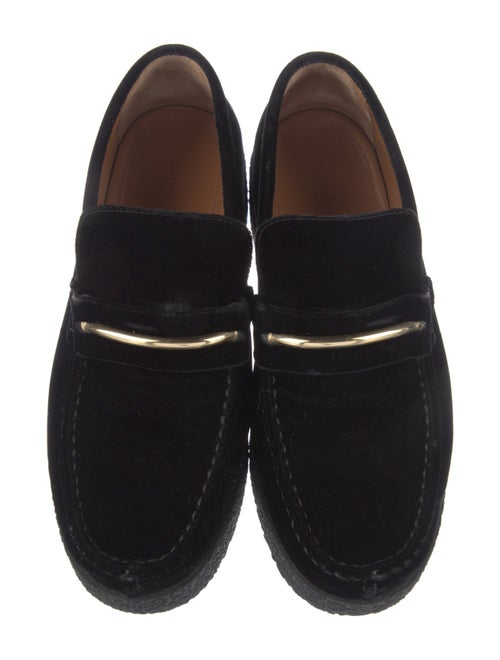 Celine Velvet Loafers