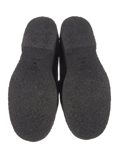 Celine Velvet Loafers