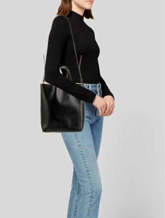 Celine Leather Cabas Small