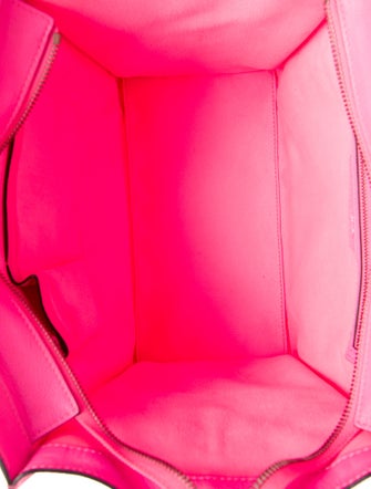 Celine Leather Luggage Micro