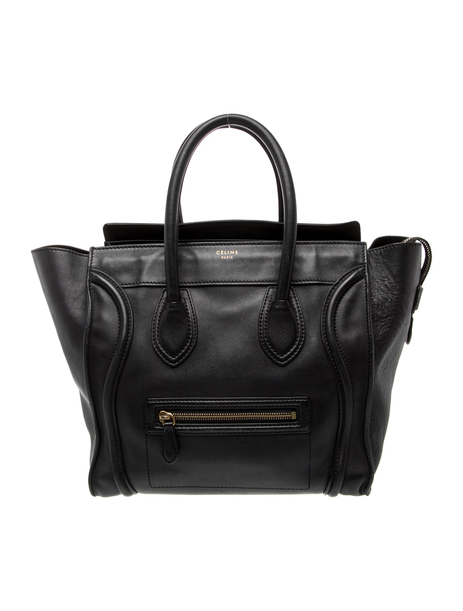 Celine Leather Luggage Mini