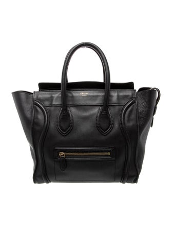 Celine Leather Luggage Mini