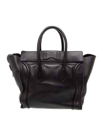Celine Leather Luggage Mini
