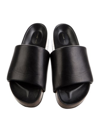 Celine Leather Slides