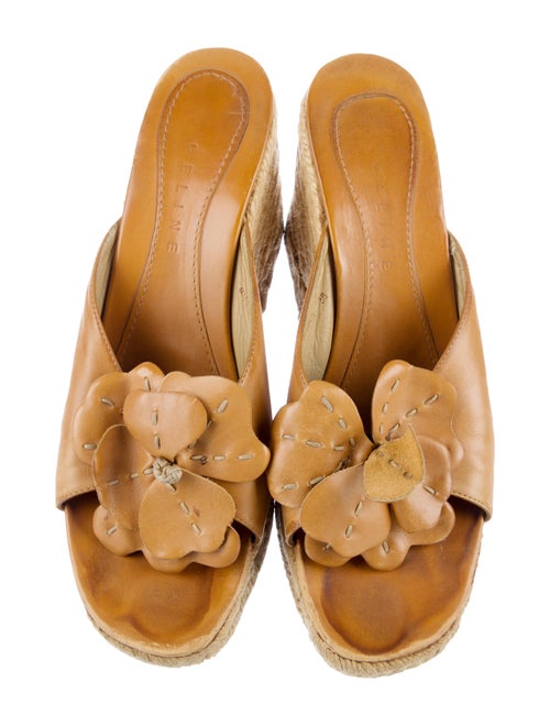 Celine Leather Espadrilles
