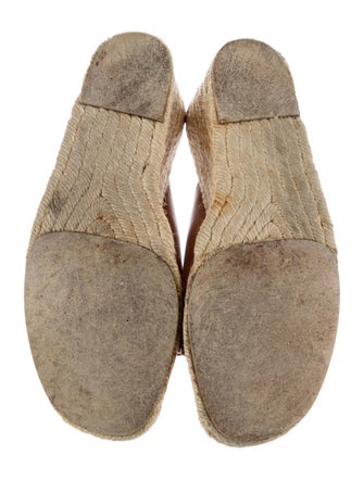 Celine Leather Espadrilles