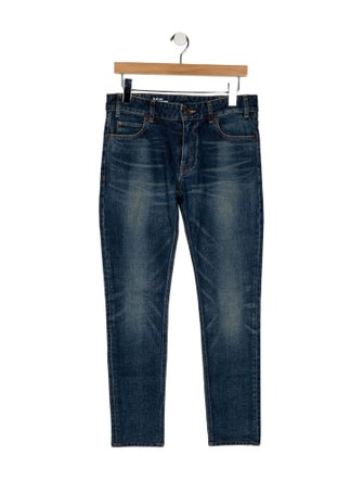 Celine Mid-Rise Skinny Leg Jeans