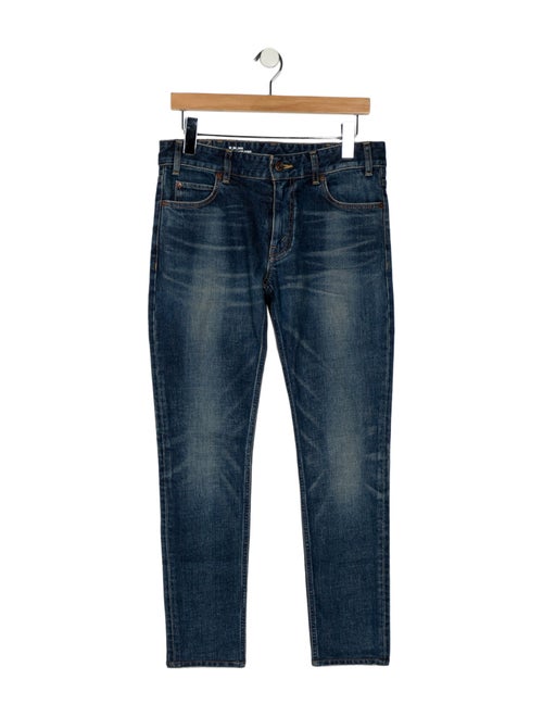 Celine Mid-Rise Skinny Leg Jeans