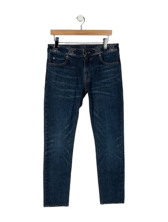 Celine Mid-Rise Skinny Leg Jeans