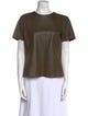 Celine 2010's Lambskin T-Shirt