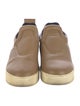 Celine Leather Colorblock Pattern Sneakers