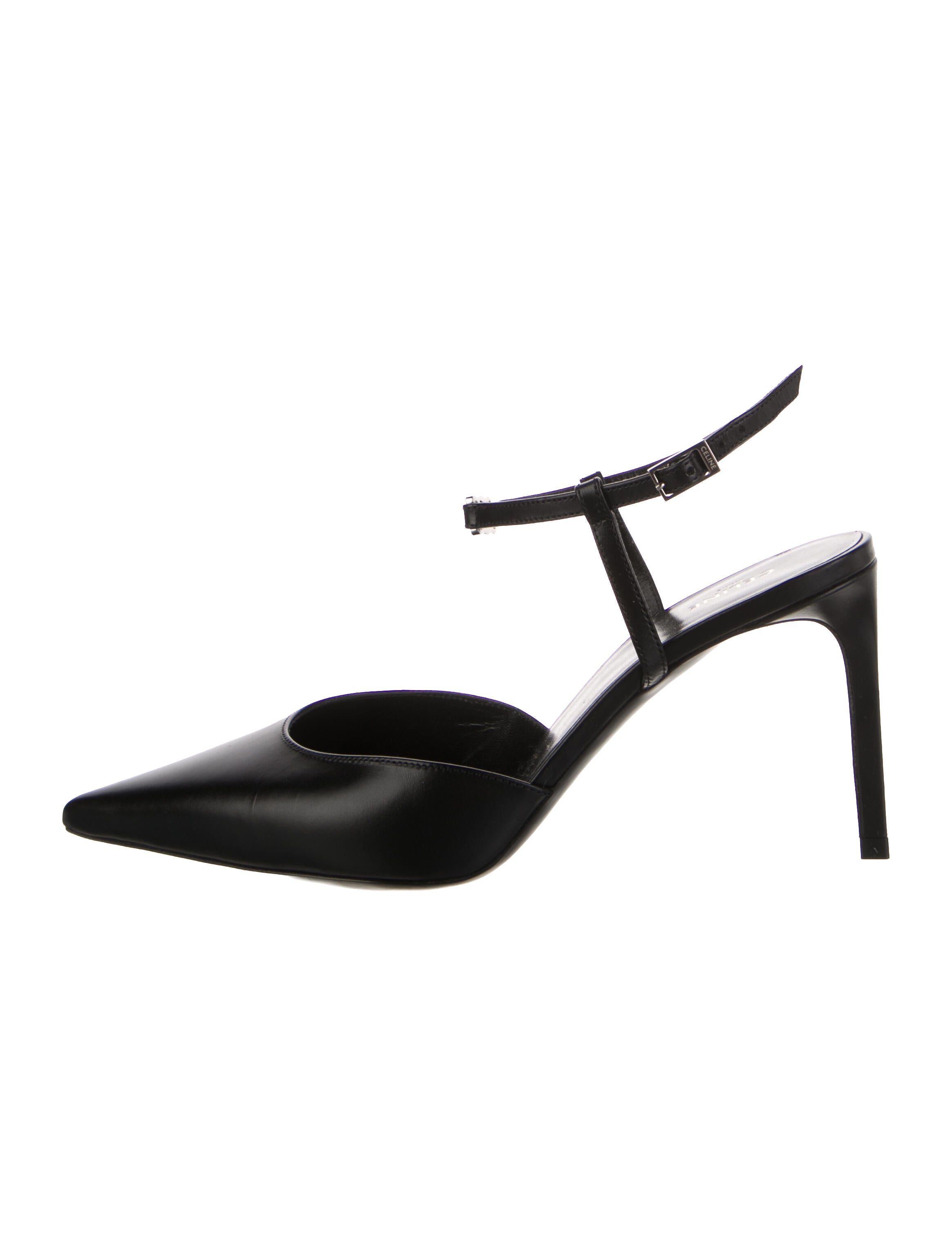 Celine Leather Slingback Pumps