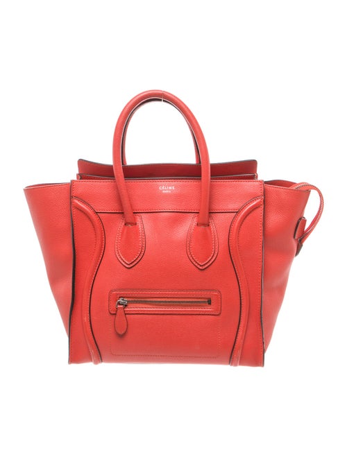 Celine Leather Luggage Mini