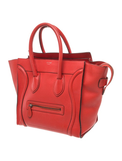 Celine Leather Luggage Mini