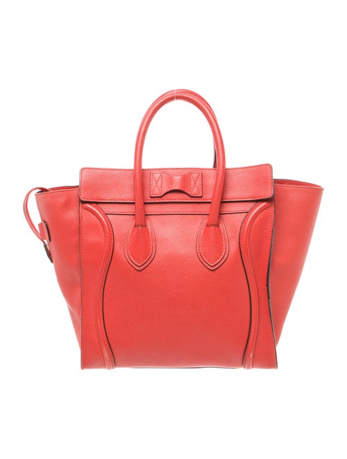 Celine Leather Luggage Mini