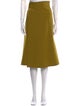 Celine Virgin Wool Midi Length Skirt